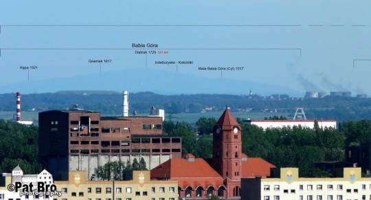 Beskidy z Gliwic_zoom_babia