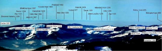 widok-na-beskid-slaski-i-jeseniki-z-pilska