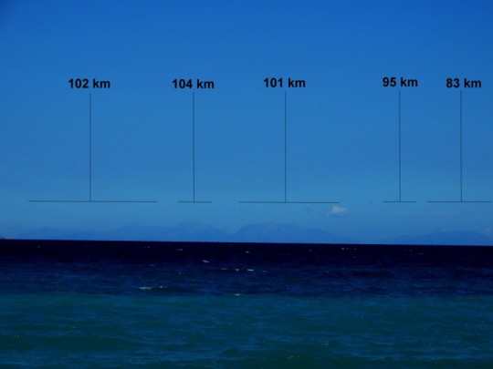 1 (104 km max)