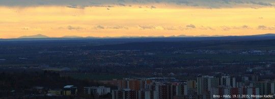 Panorama Brno-Hady
